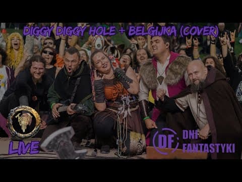 Miniatura filmu Dvarga - Diggy diggy hole (The Yogscast cover) + Belgijka (Laïs cover) LIVE DNI FANTASTYKI 2025