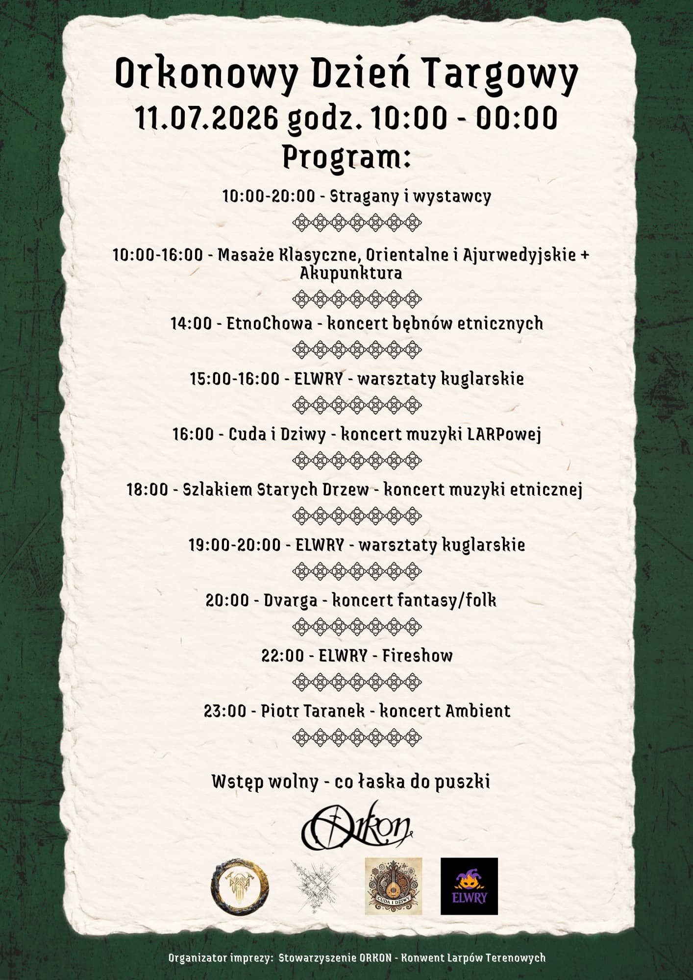 Orkonowy Dzień Targowy 2026