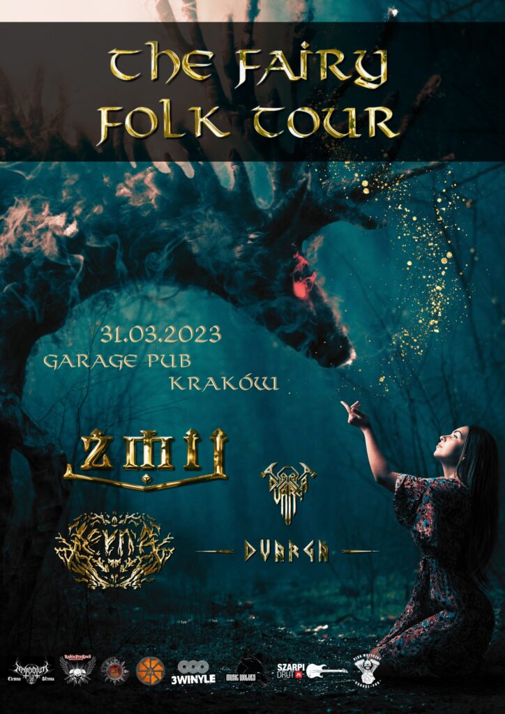 The Fairy Folk Tour - Garage Pub plakat